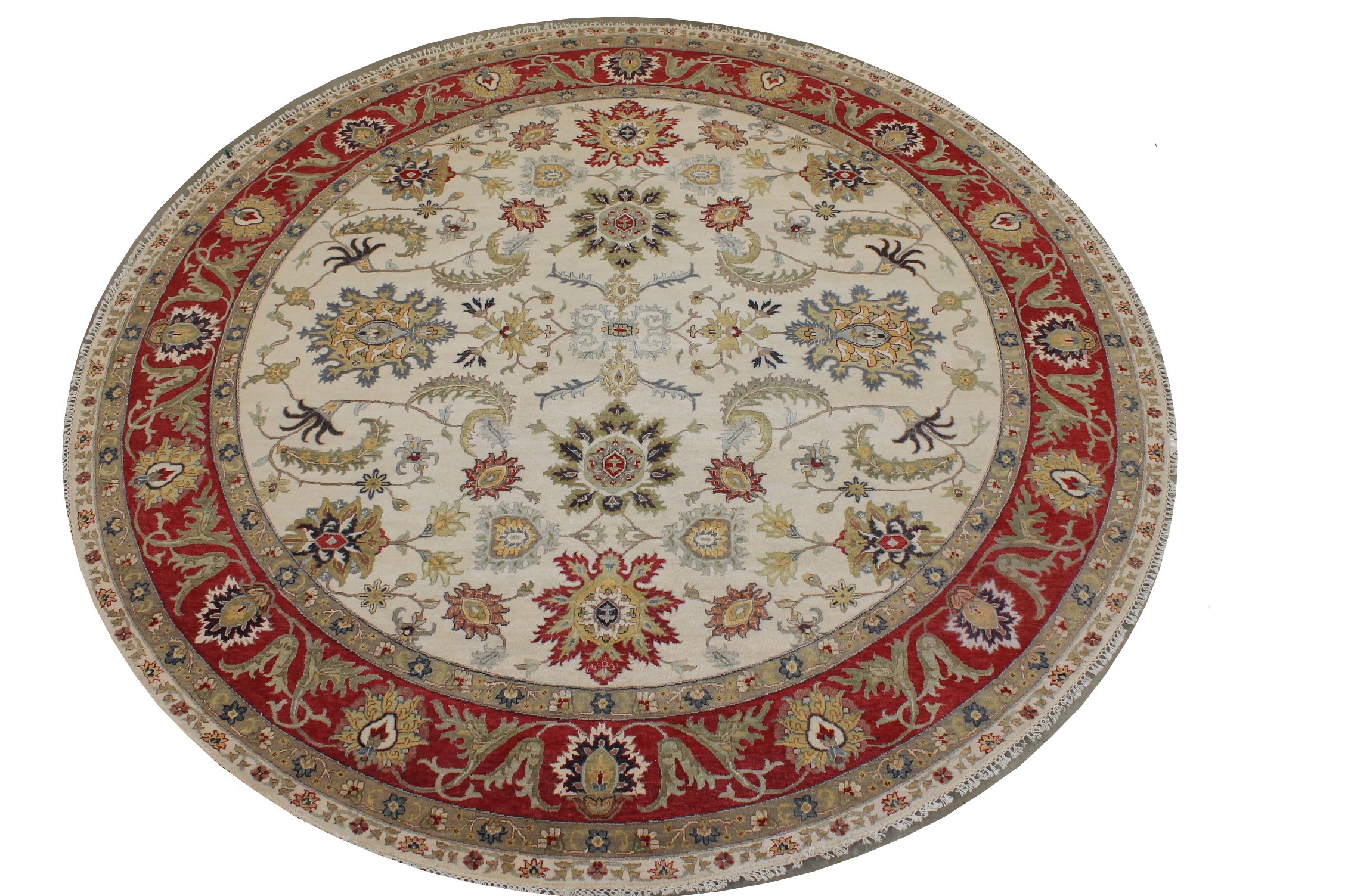 9 ft. & Over Round & Square Traditional Hand Knotted Wool Area Rug - MR028199