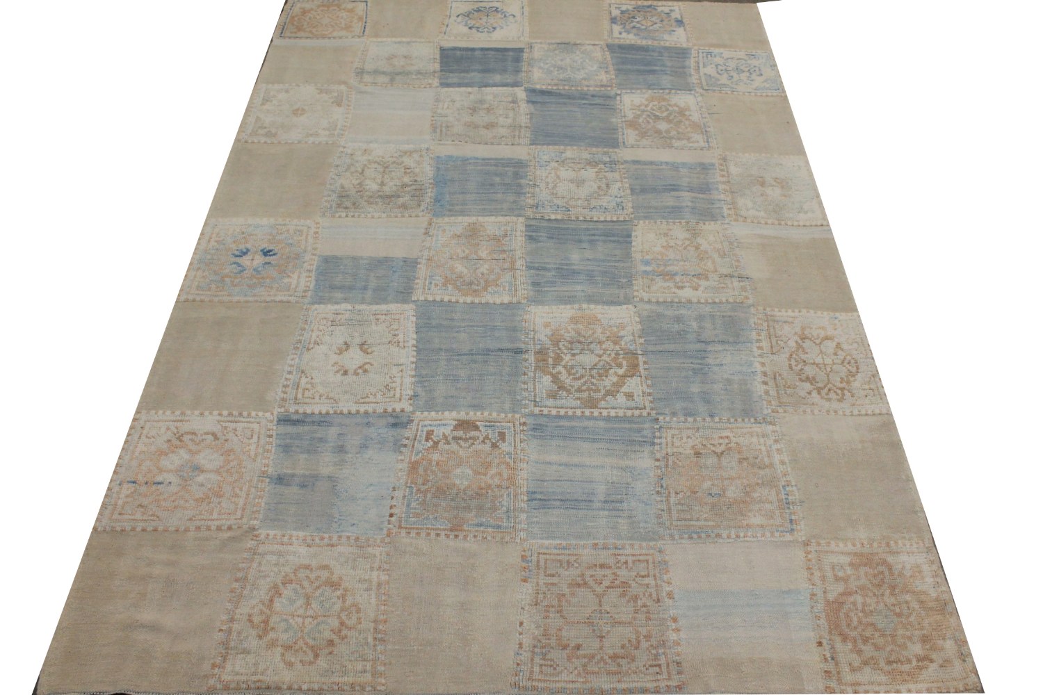 9x12 Oushak Hand Knotted Wool Area Rug - MR028271