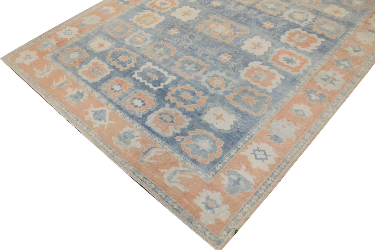8x10 Oushak Hand Knotted Wool Area Rug - MR028278