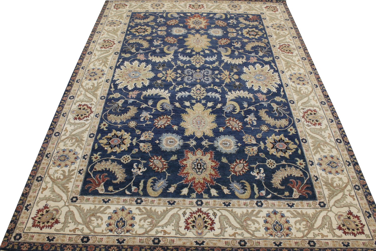 10x14 Traditional Hand Knotted Wool Area Rug - MR028288