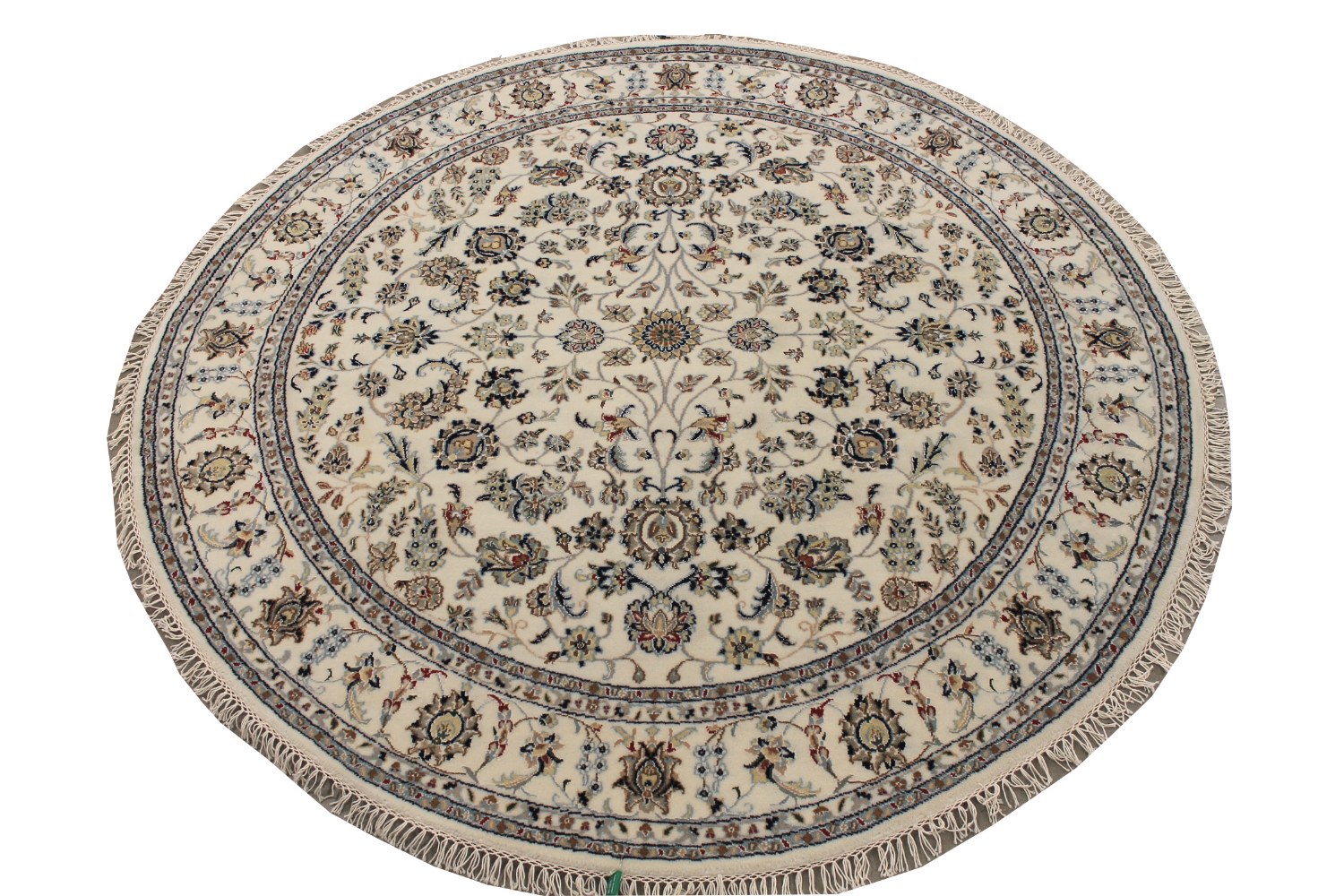 6 ft. - 7 ft. Round & Square Traditional Hand Knotted Wool Area Rug - MR028294