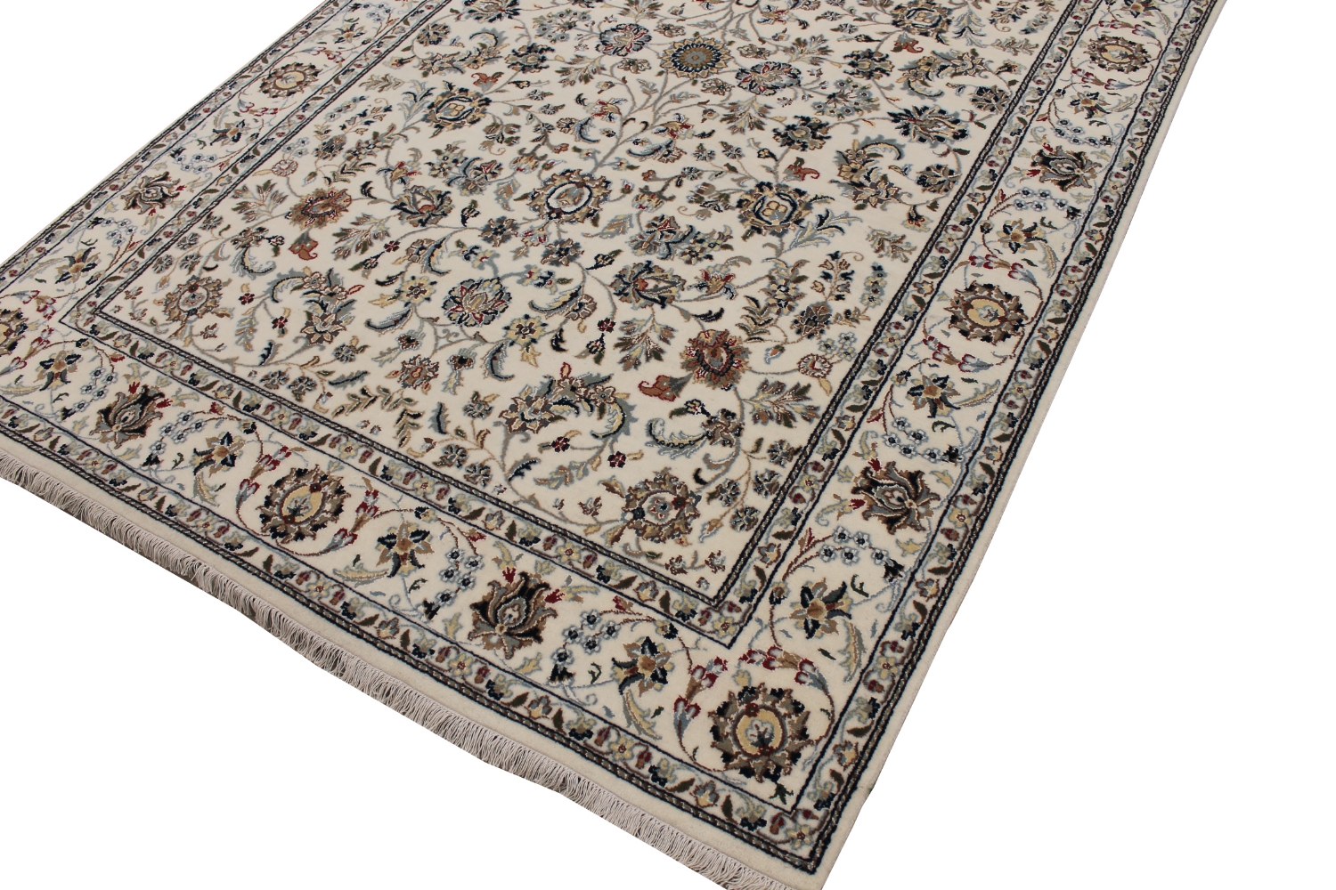 6x9 Traditional Hand Knotted Wool Area Rug - MR028296