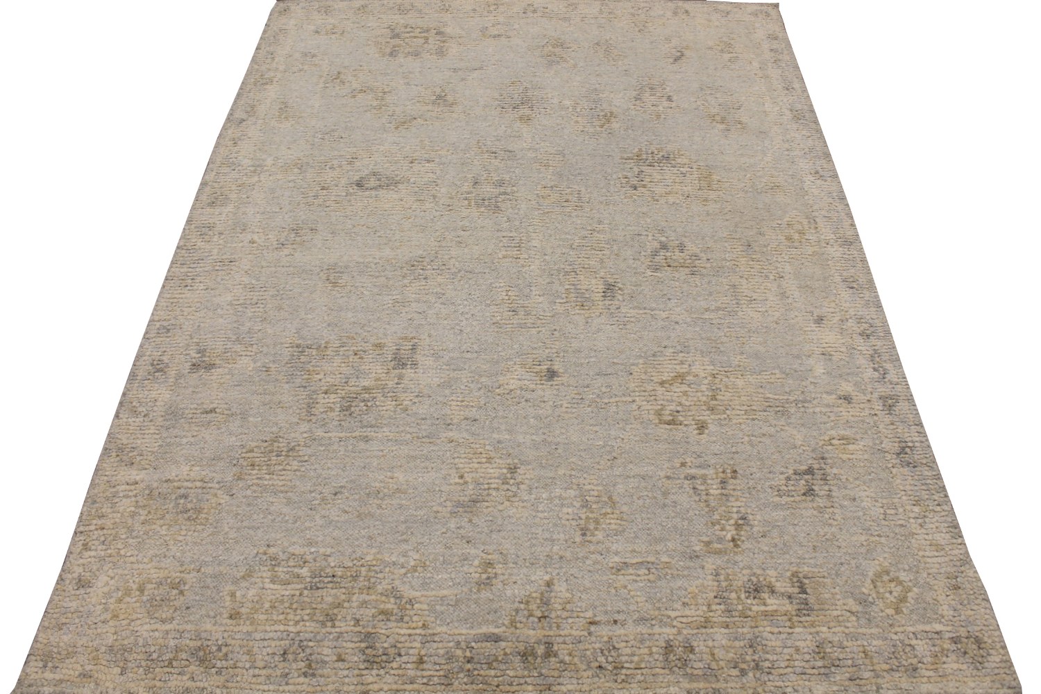 6x9 Oushak Hand Knotted Wool Area Rug - MR028304