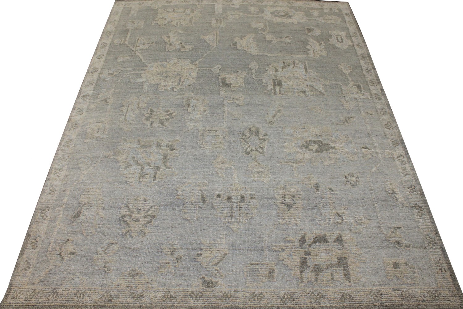 9x12 Oushak Hand Knotted Wool Area Rug - MR028306