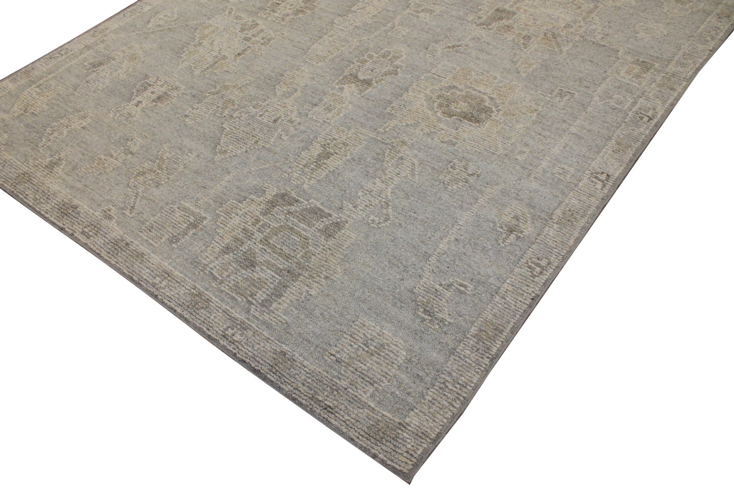 9x12 Oushak Hand Knotted Wool Area Rug - MR028307