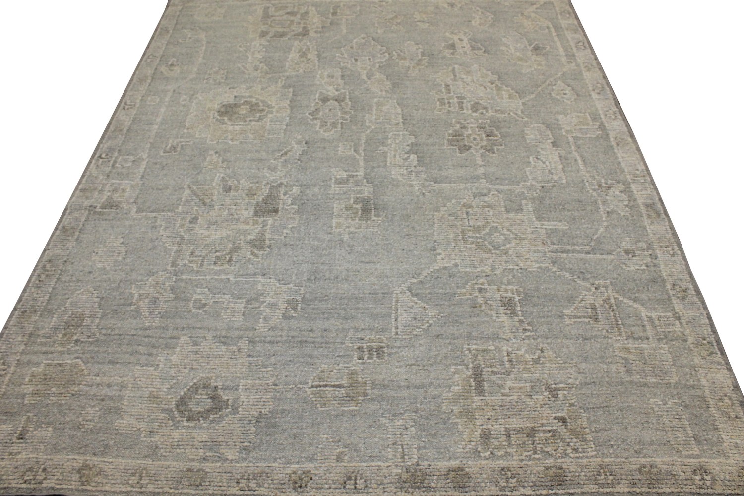 9x12 Oushak Hand Knotted Wool Area Rug - MR028307