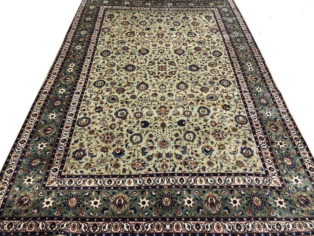10x14 Aryana & Antique Revivals Hand Knotted Wool Area Rug - MR028357