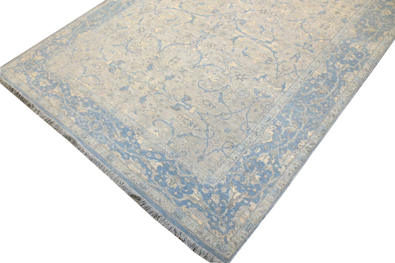 8x10 Traditional Hand Knotted Wool Area Rug - MR028374