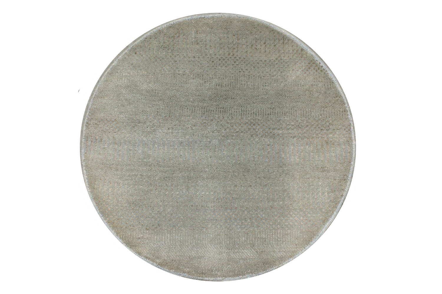 3 ft. Round & Square Casual Hand Knotted Wool Area Rug - MR028385