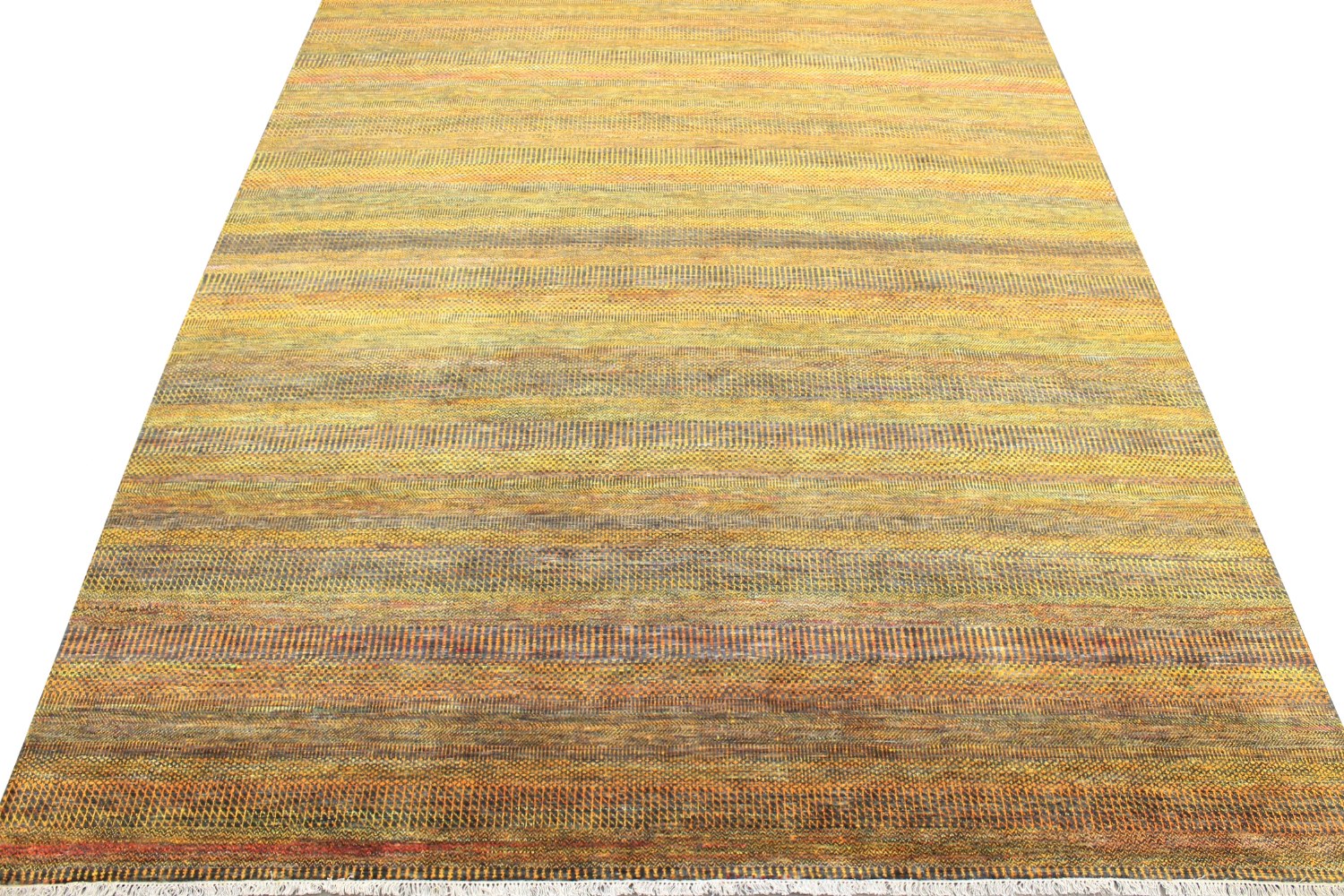 9x12 Casual Hand Knotted Wool Area Rug - MR028389
