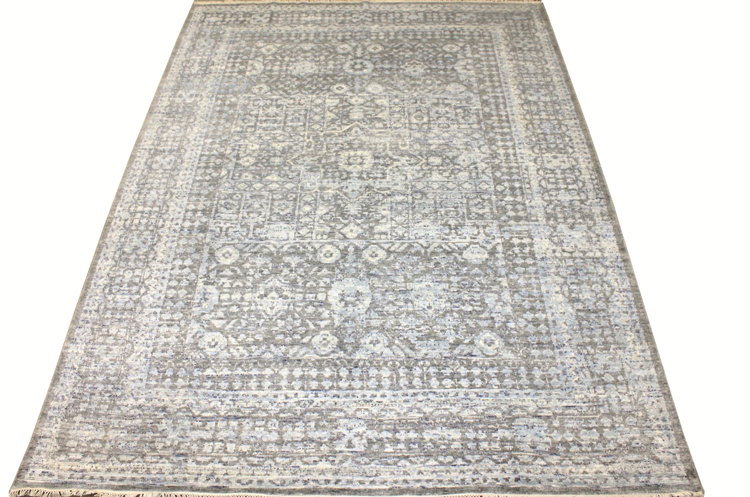 9x12 Oushak Hand Knotted Wool Area Rug - MR028397