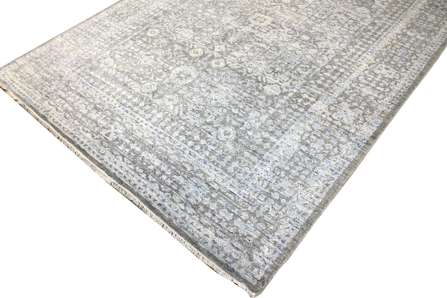 9x12 Oushak Hand Knotted Wool Area Rug - MR028397