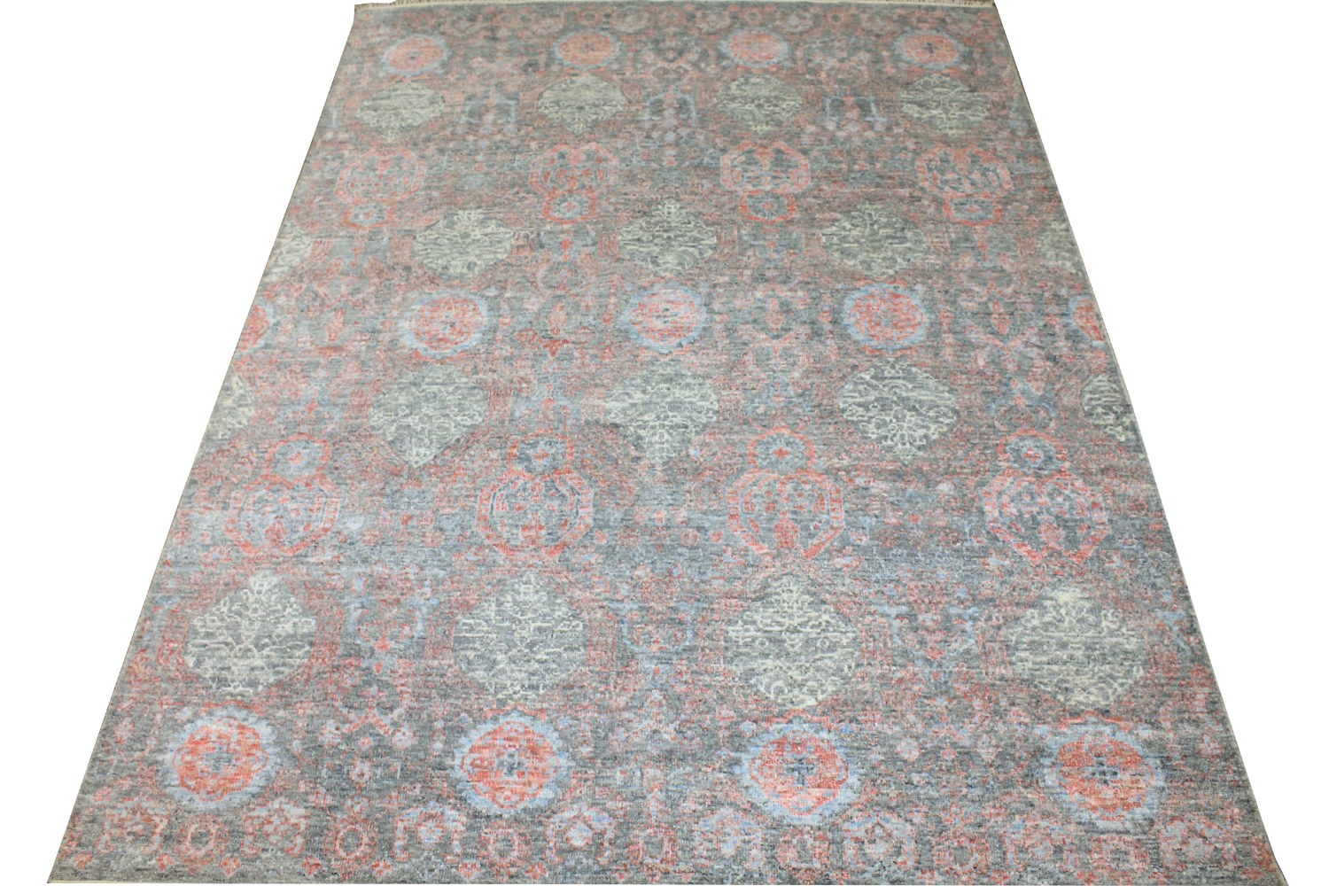 8x10 Oushak Hand Knotted Wool Area Rug - MR028398
