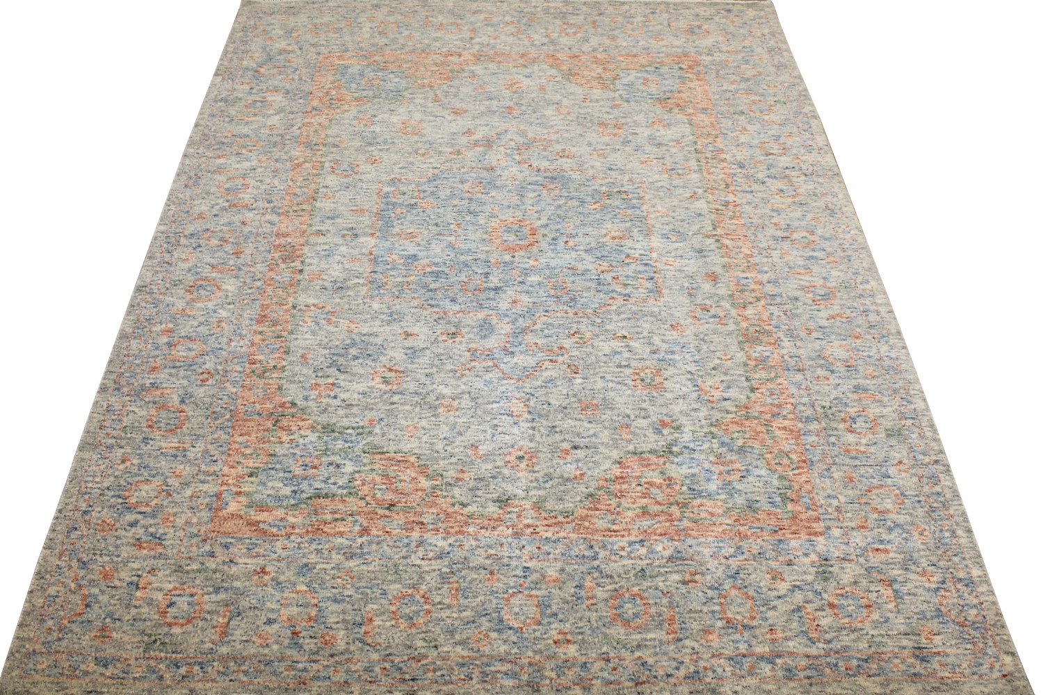 8x10 Oushak Hand Knotted Wool Area Rug - MR028401