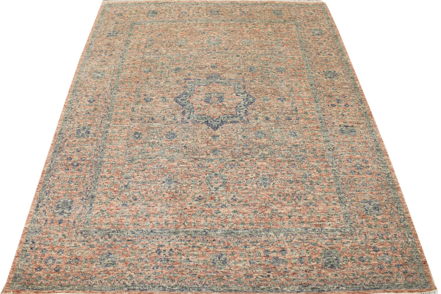 8x10 Oushak Hand Knotted Wool Area Rug - MR028402