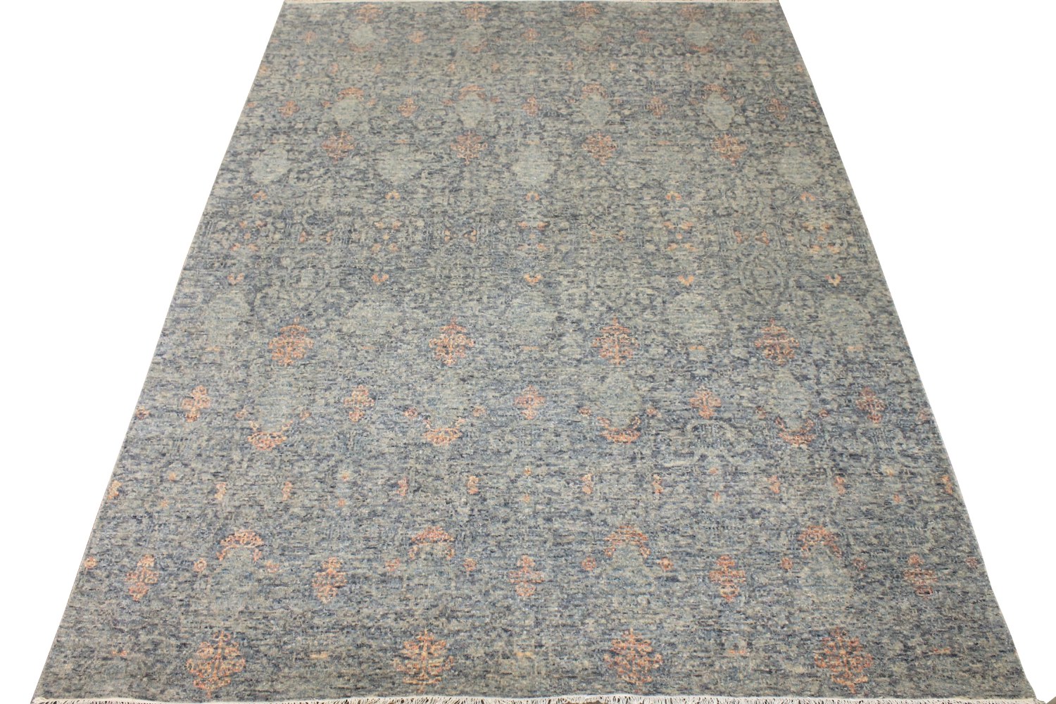 9x12 Oushak Hand Knotted Wool Area Rug - MR028403