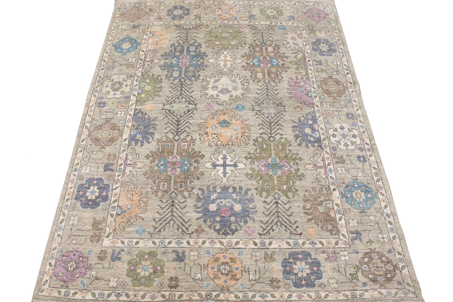 8x10 Oushak Hand Knotted Wool Area Rug - MR028422