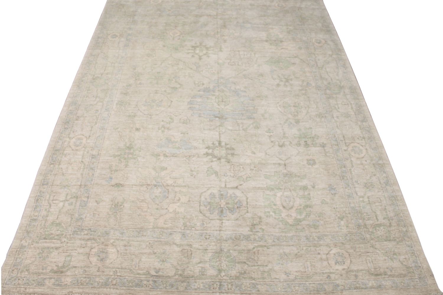 10x14  Hand Knotted Wool Area Rug - MR028437