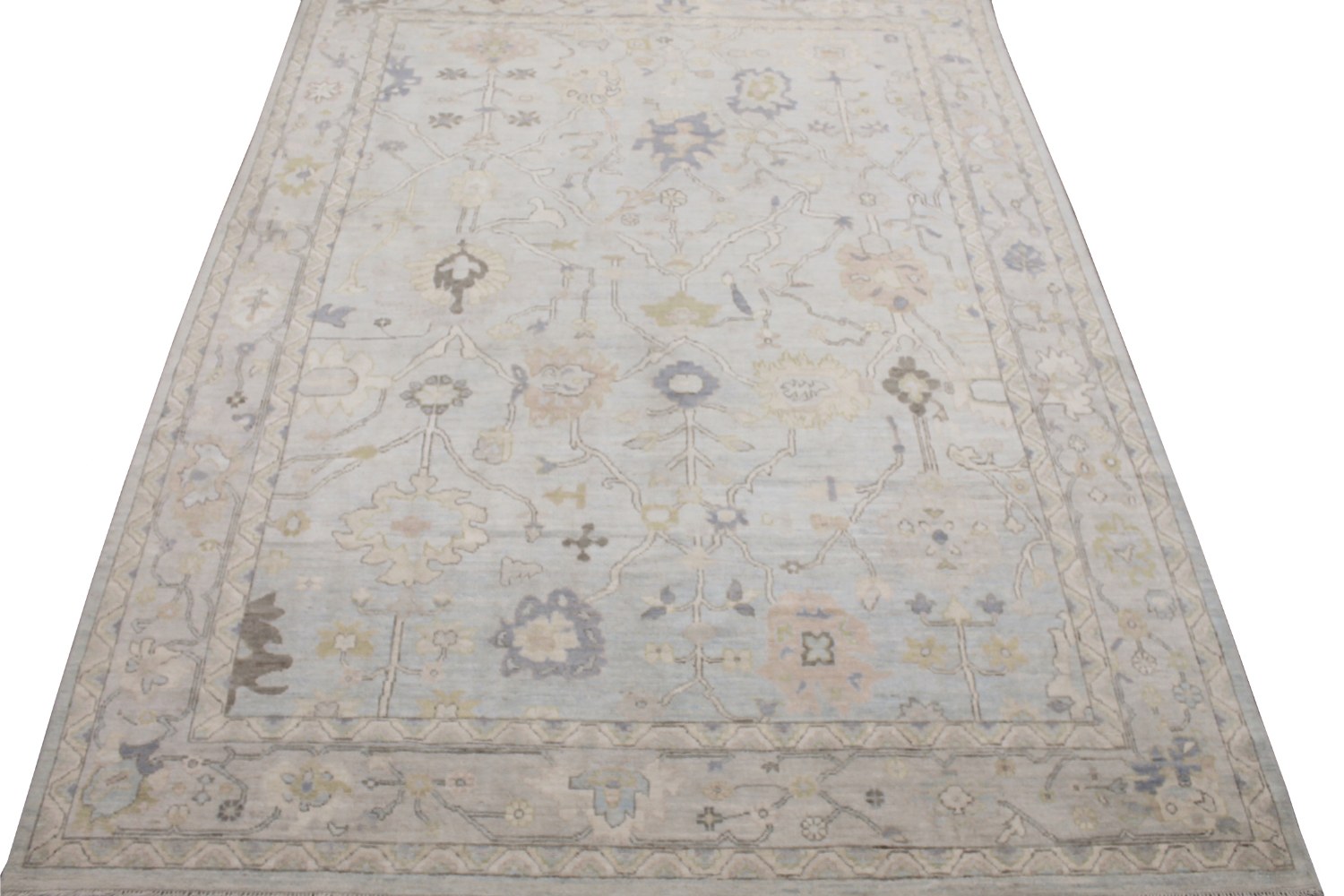 9x12 Oushak Hand Knotted Wool Area Rug - MR028443