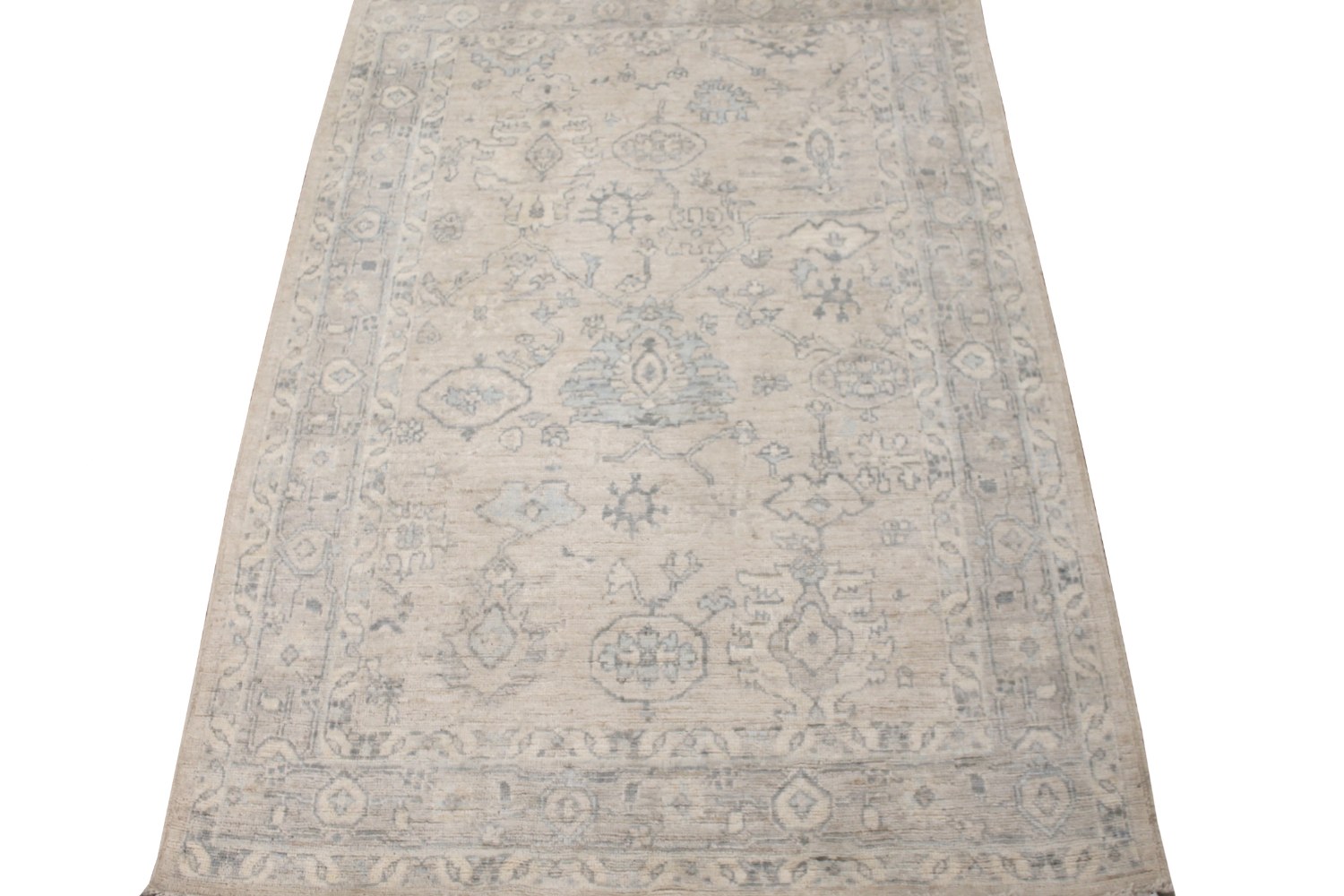 5x7/8 Oushak Hand Knotted Wool Area Rug - MR028455