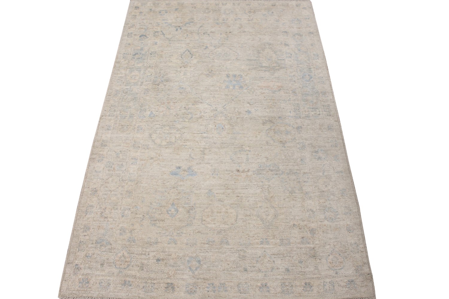 5x7/8 Oushak Hand Knotted Wool Area Rug - MR028482