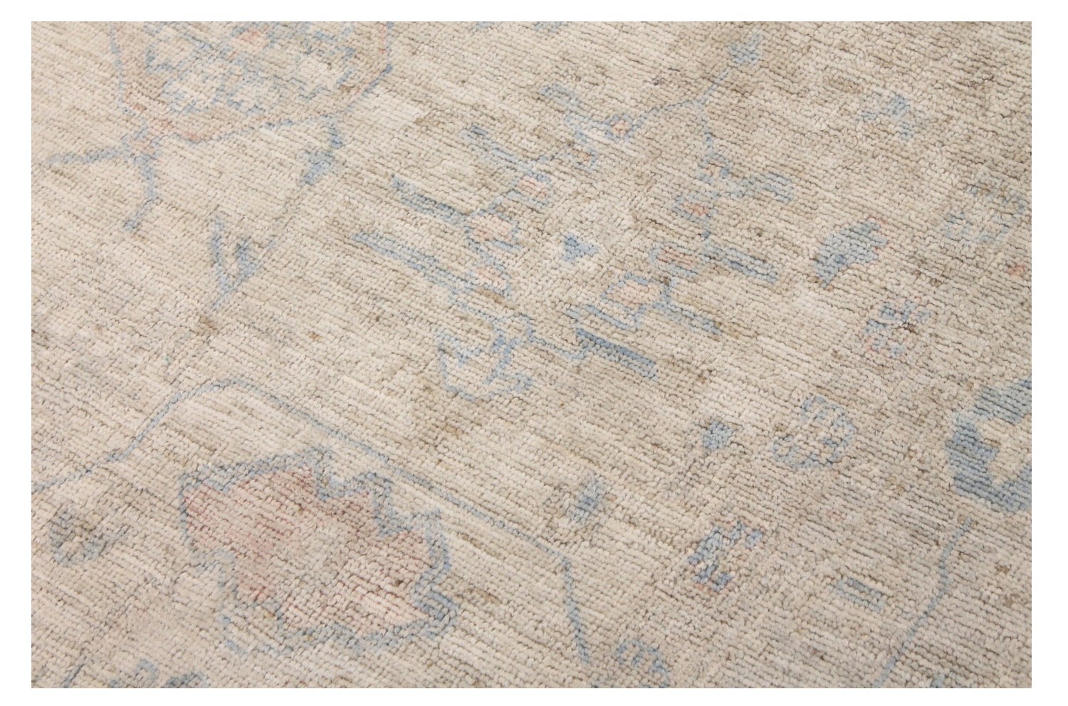 6x9 Oushak Hand Knotted Wool Area Rug - MR028485