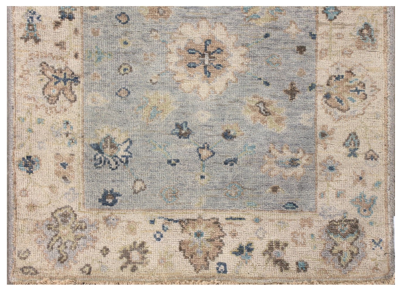 10 ft. Runner Oushak Hand Knotted Wool Area Rug - MR028508