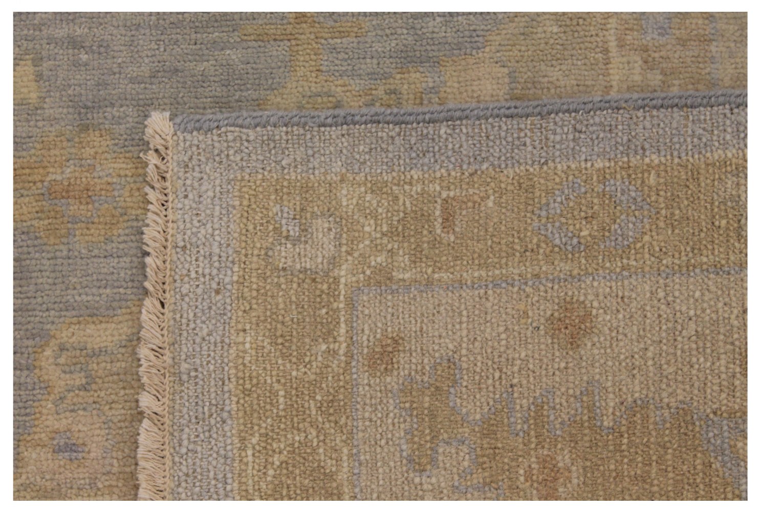 9x12 Oushak Hand Knotted Wool Area Rug - MR028511