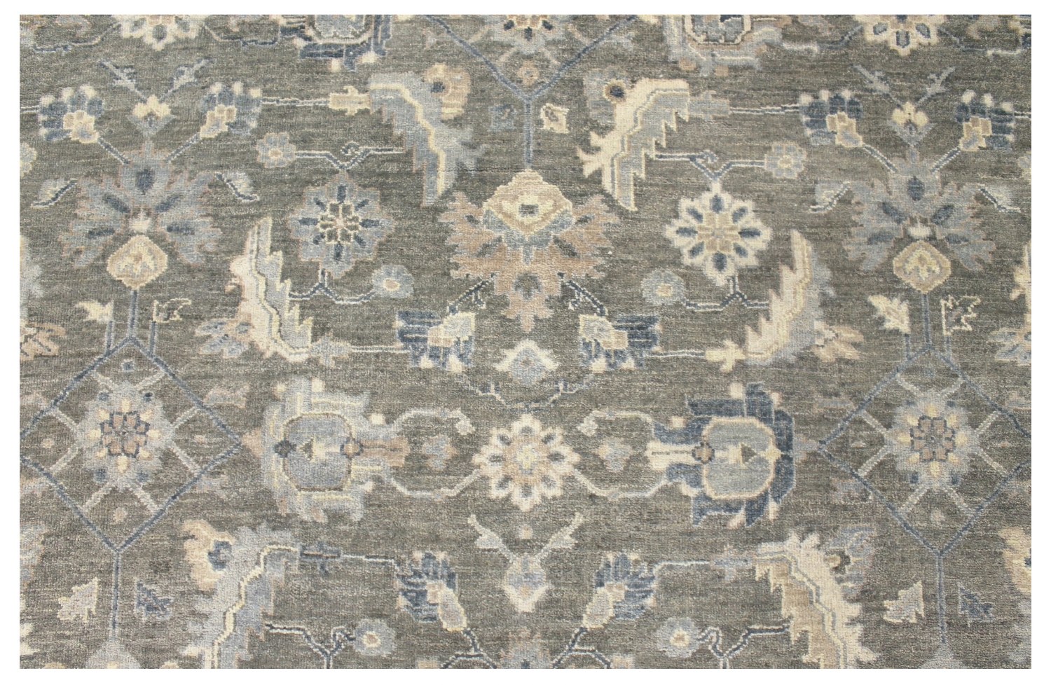 10x14 Oushak Hand Knotted Wool Area Rug - MR028512
