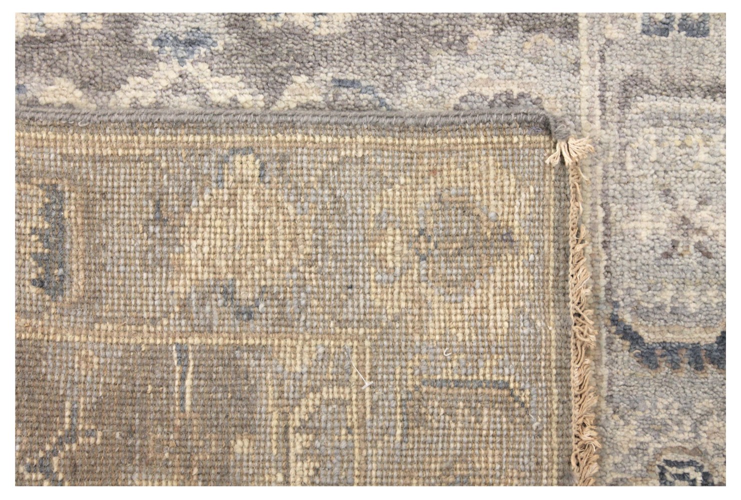 10 ft. Runner Oushak Hand Knotted Wool Area Rug - MR028515