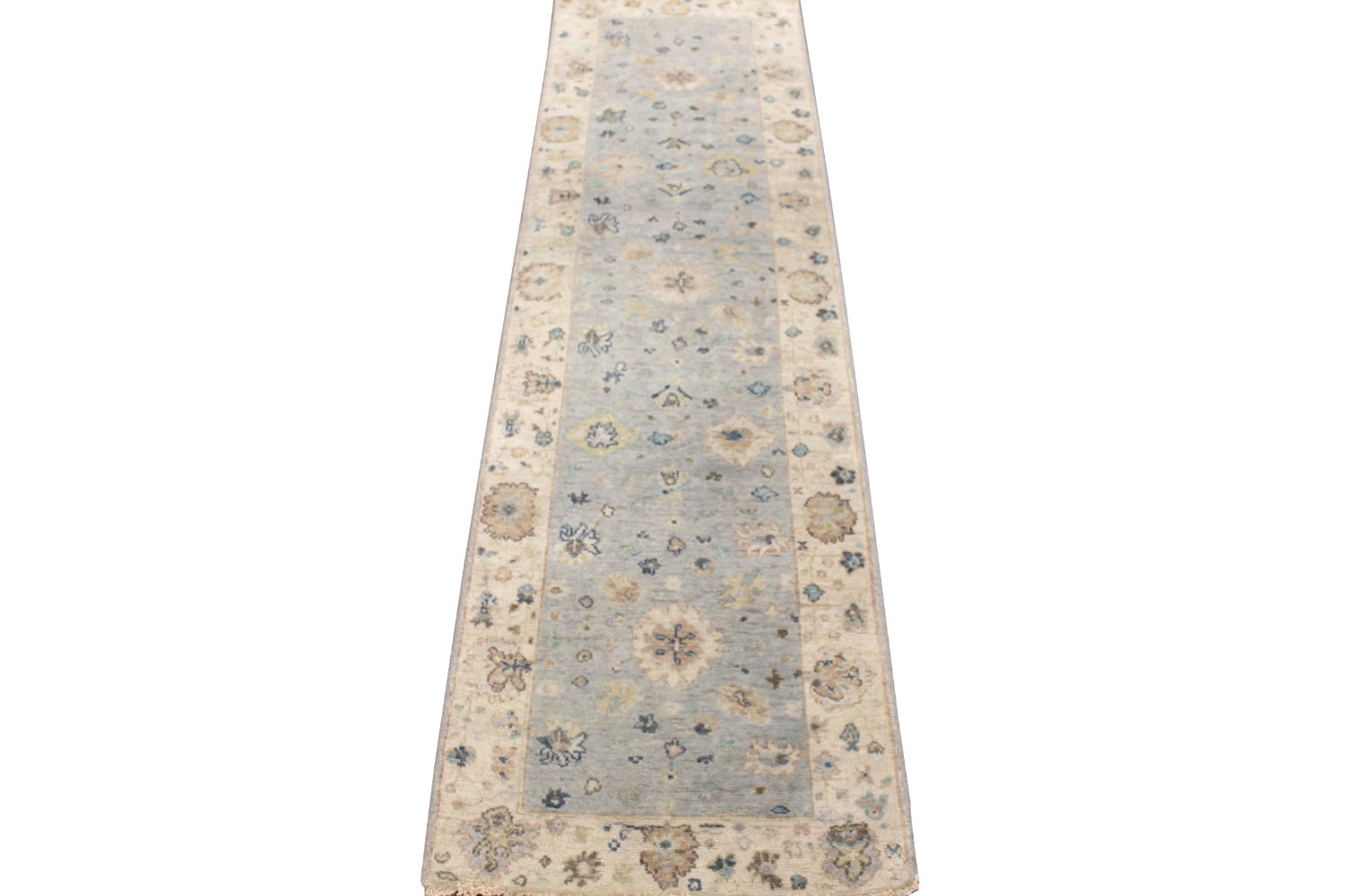 10 ft. Runner Oushak Hand Knotted Wool Area Rug - MR028519