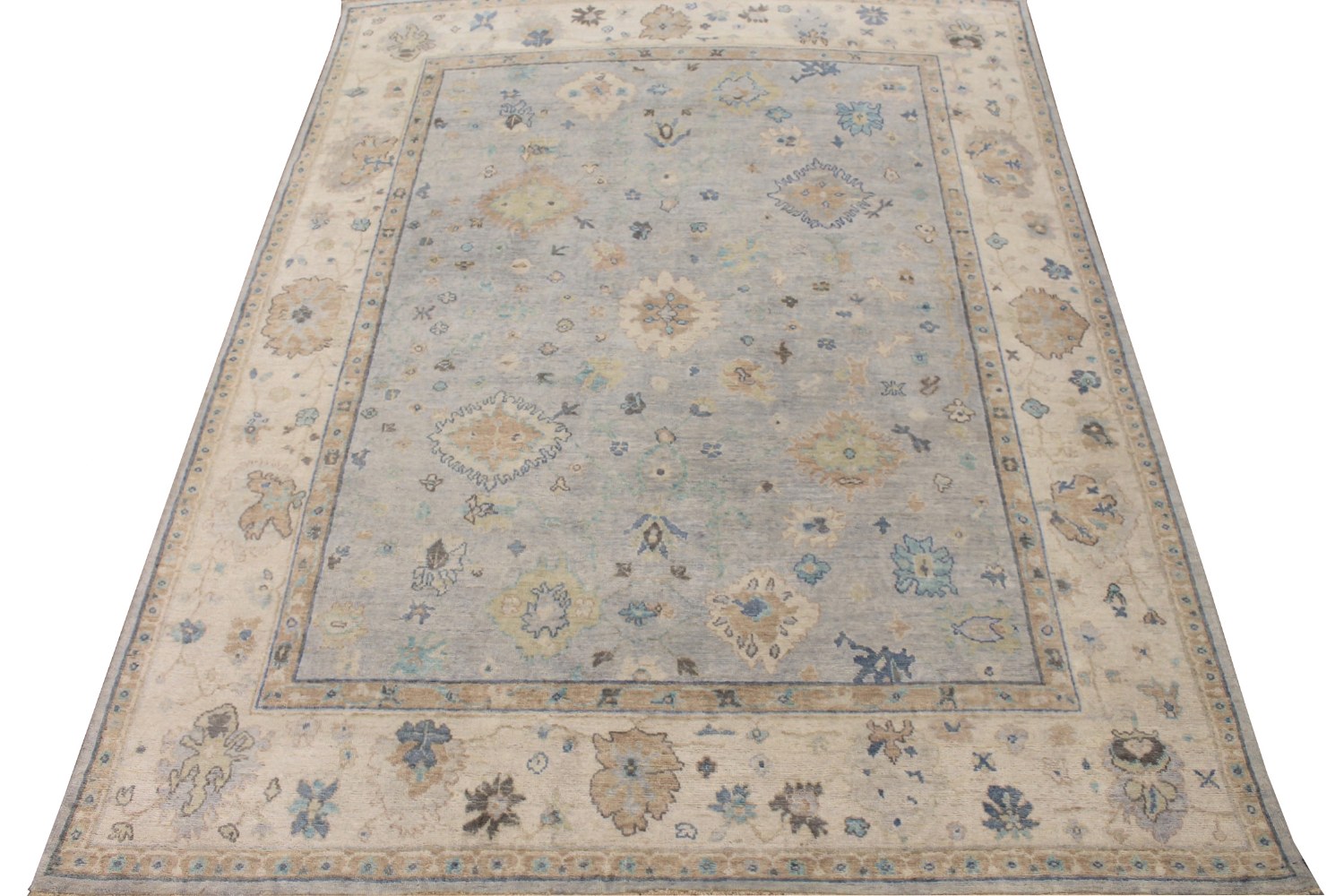 8x10 Oushak Hand Knotted Wool Area Rug - MR028522
