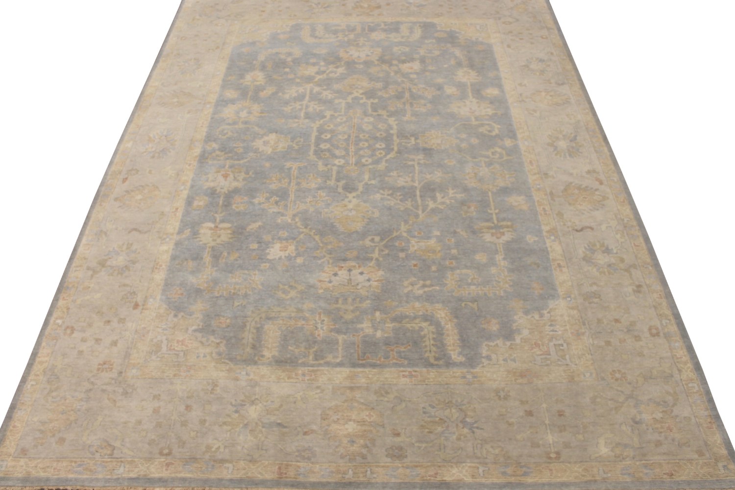 10x14 Oushak Hand Knotted Wool Area Rug - MR028525