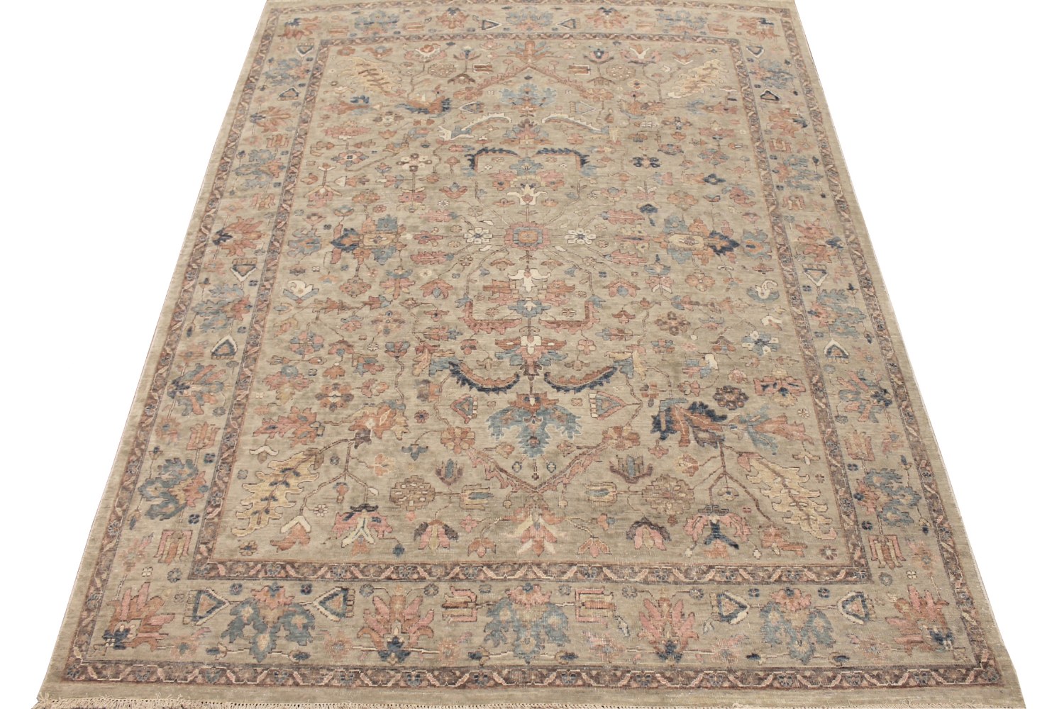 8x10 Aryana & Antique Revivals Hand Knotted Wool Area Rug - MR028537