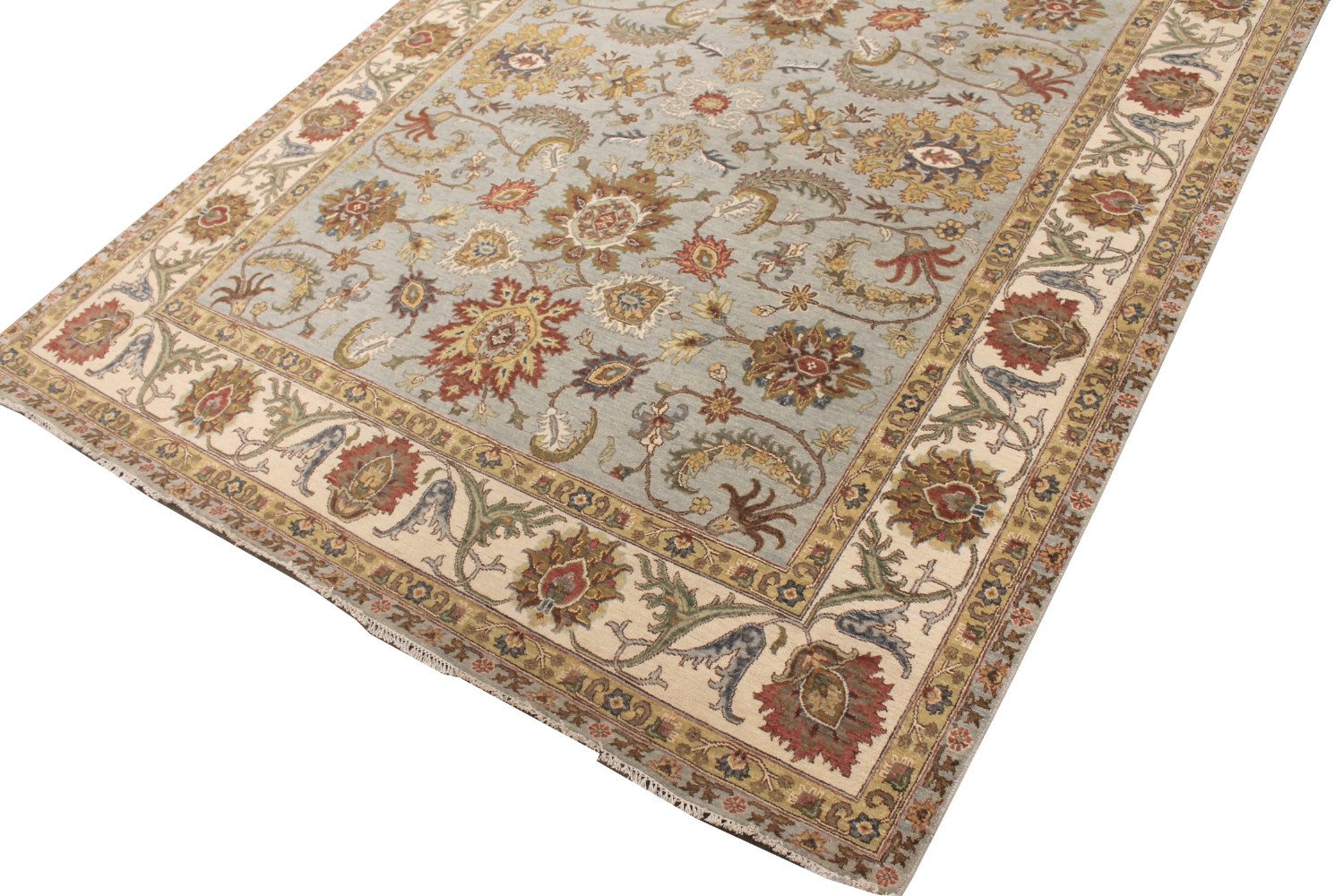 8x10 Traditional Hand Knotted Wool Area Rug - MR028551