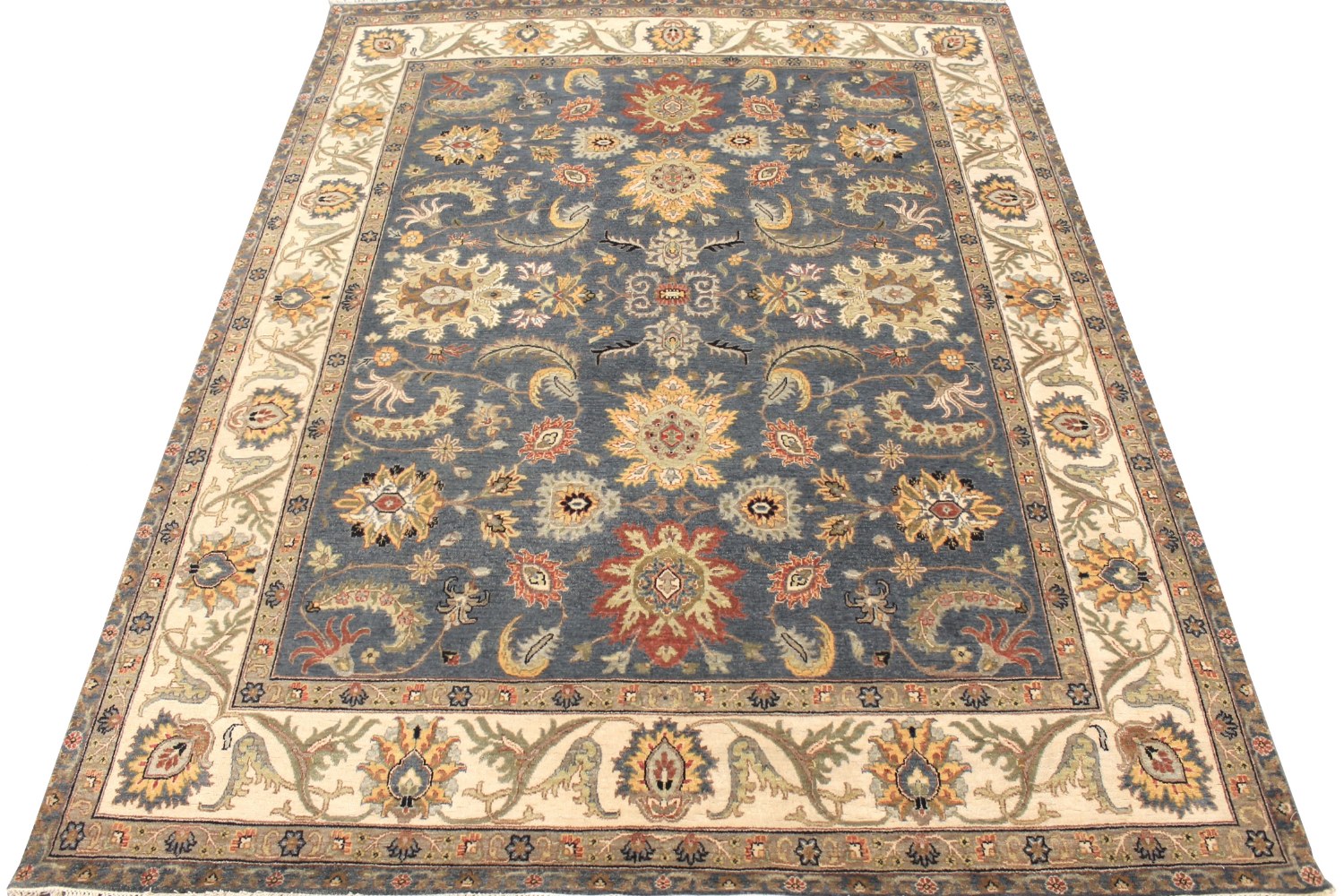 8x10 Traditional Hand Knotted Wool Area Rug - MR028557