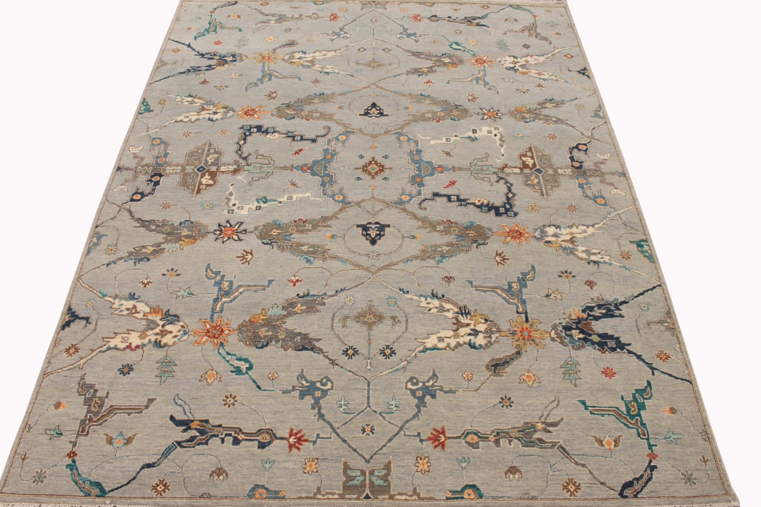 8x10 Traditional Hand Knotted Wool Area Rug - MR028564