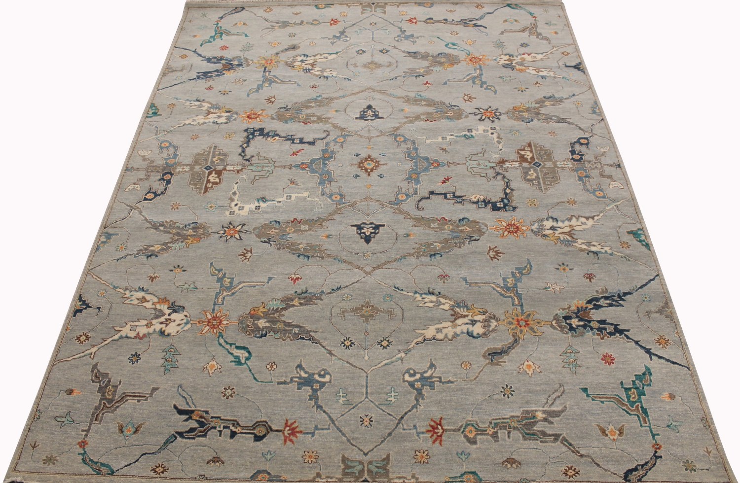 8x10 Traditional Hand Knotted Wool Area Rug - MR028564