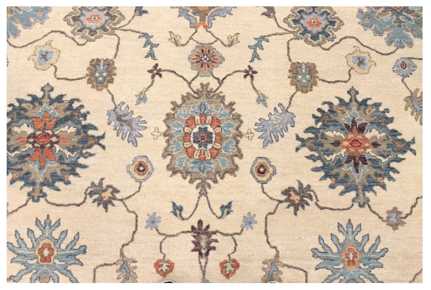 9x12 Traditional Hand Knotted Wool Area Rug - MR028568