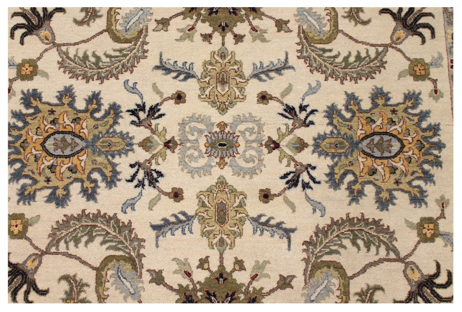6x9 Traditional Hand Knotted Wool Area Rug - MR028582