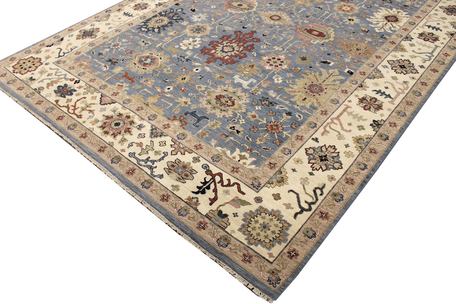 10x14 Traditional Hand Knotted Wool Area Rug - MR028592