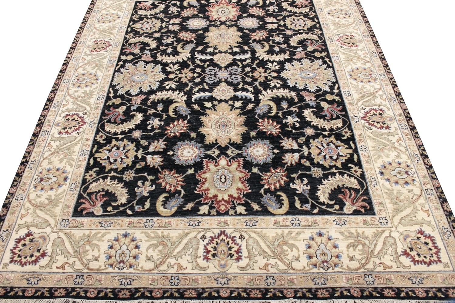 8x10 Traditional Hand Knotted Wool Area Rug - MR028597
