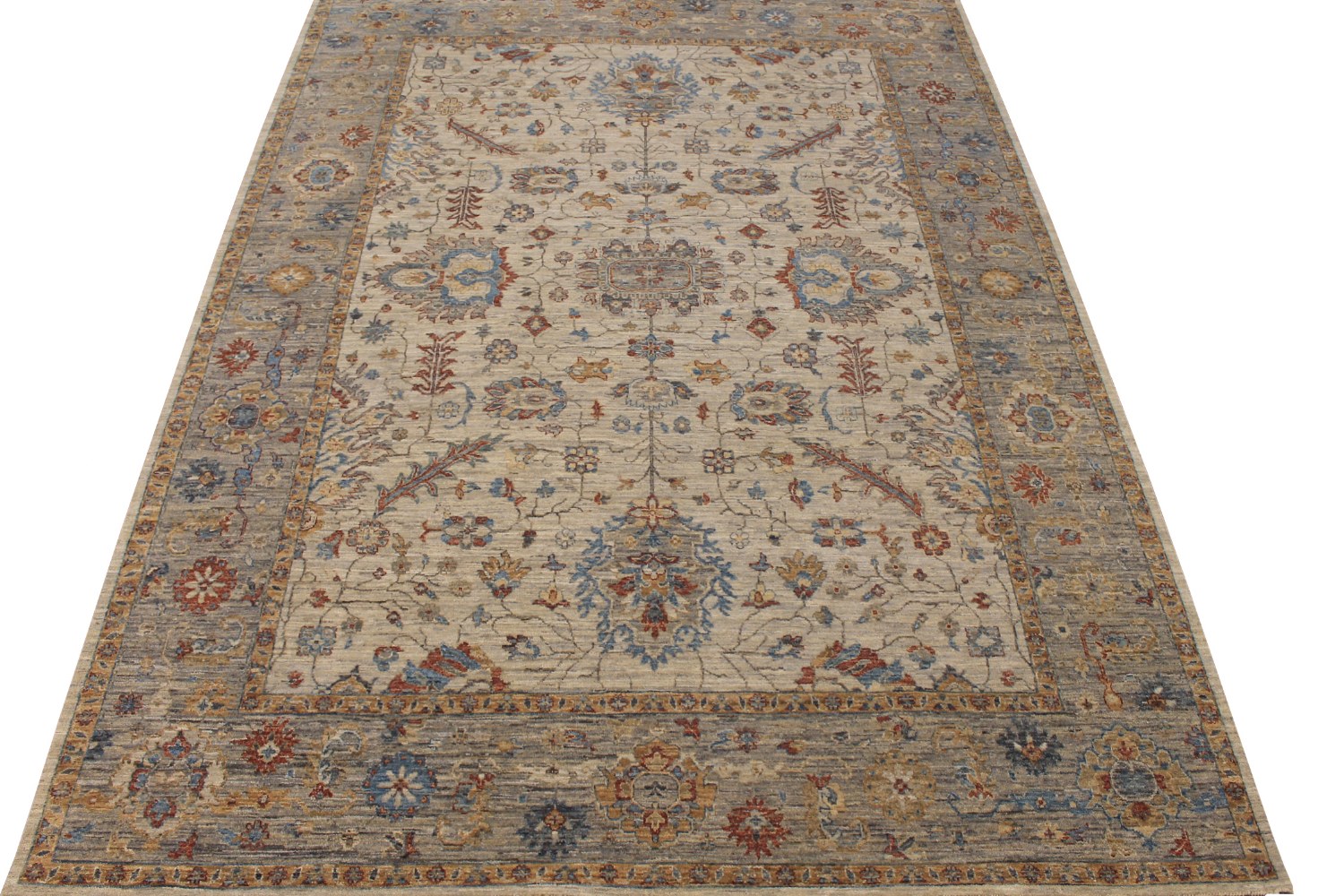 9x12 Traditional Hand Knotted Wool Area Rug - MR028610