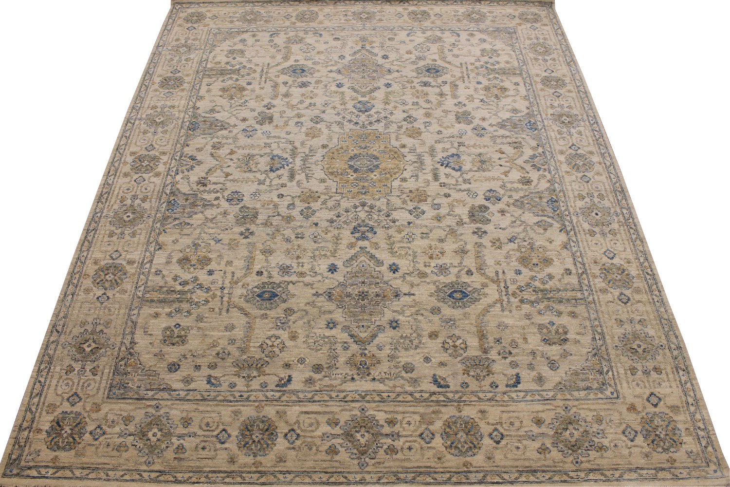 8x10 Traditional Hand Knotted Wool Area Rug - MR028616