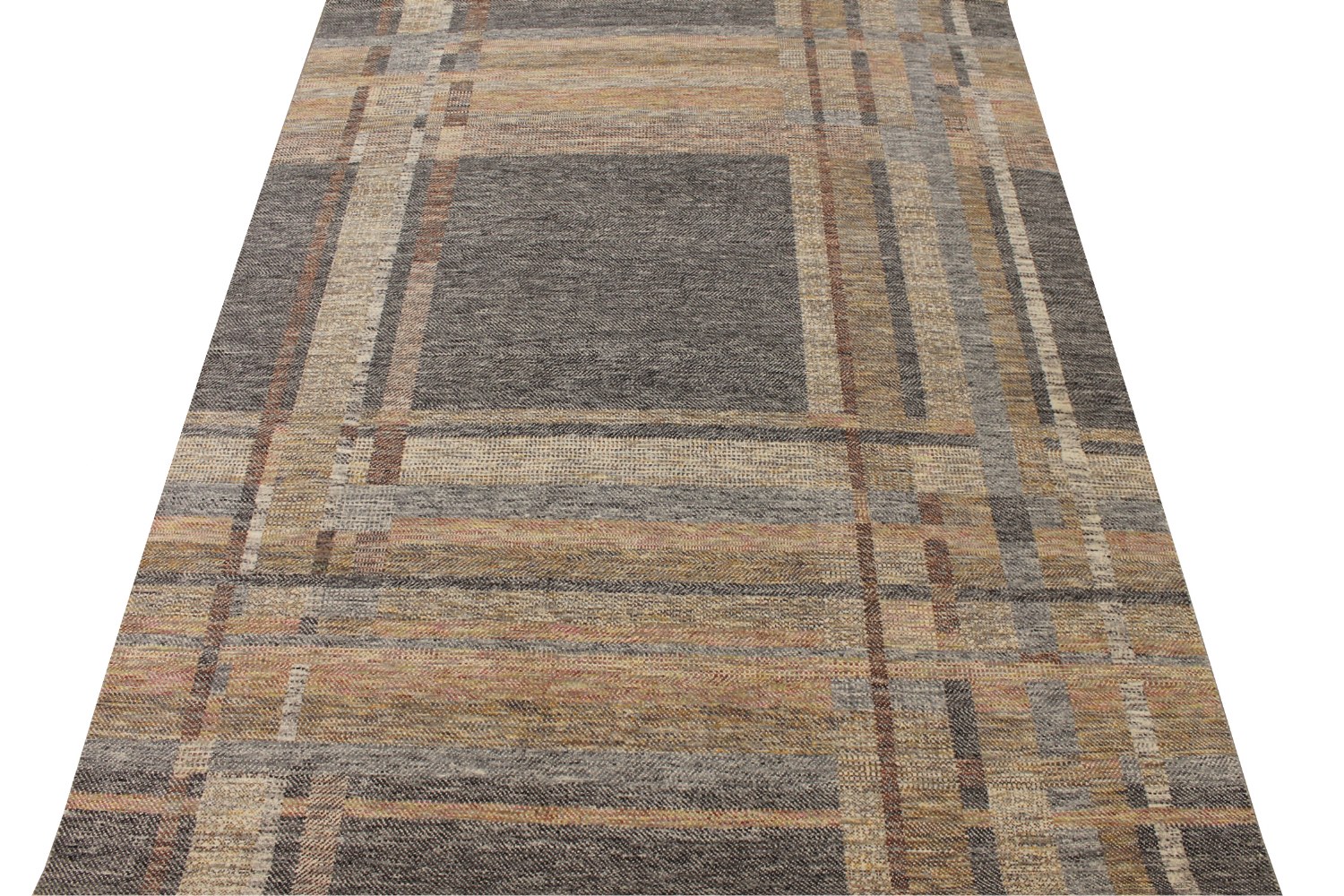 8x10 Casual Hand Knotted Wool Area Rug - MR028625