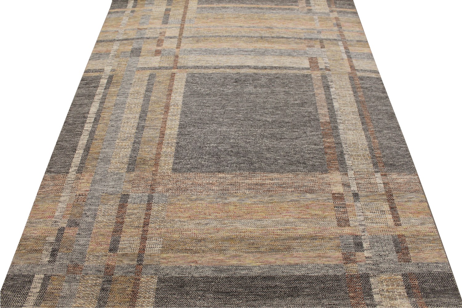 8x10 Casual Hand Knotted Wool Area Rug - MR028625