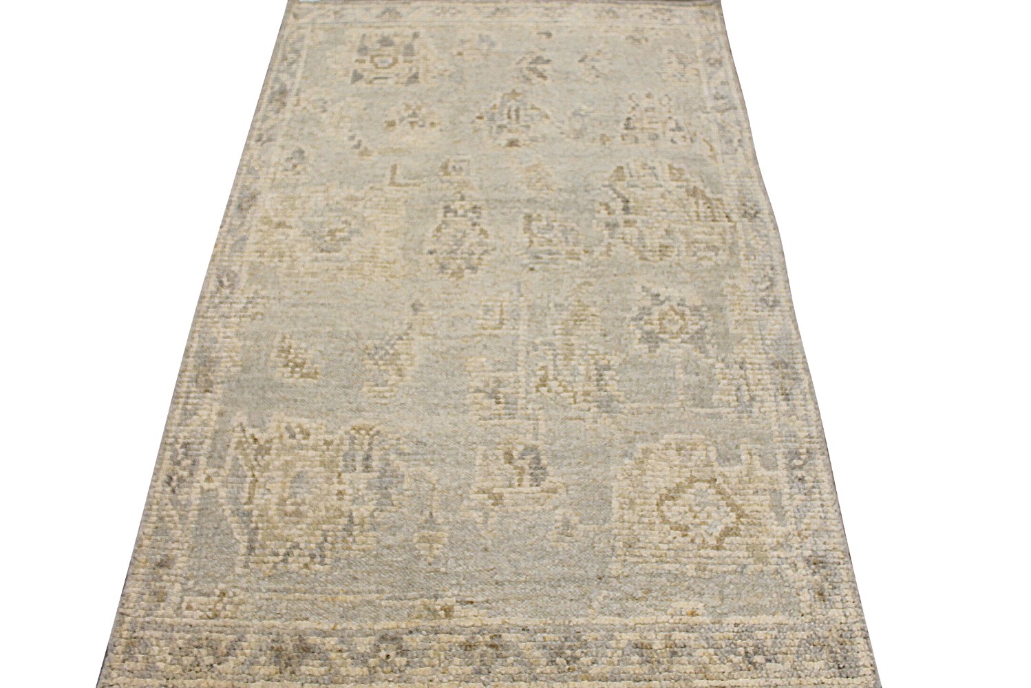 4x6 Oushak Hand Knotted Wool Area Rug - MR028639