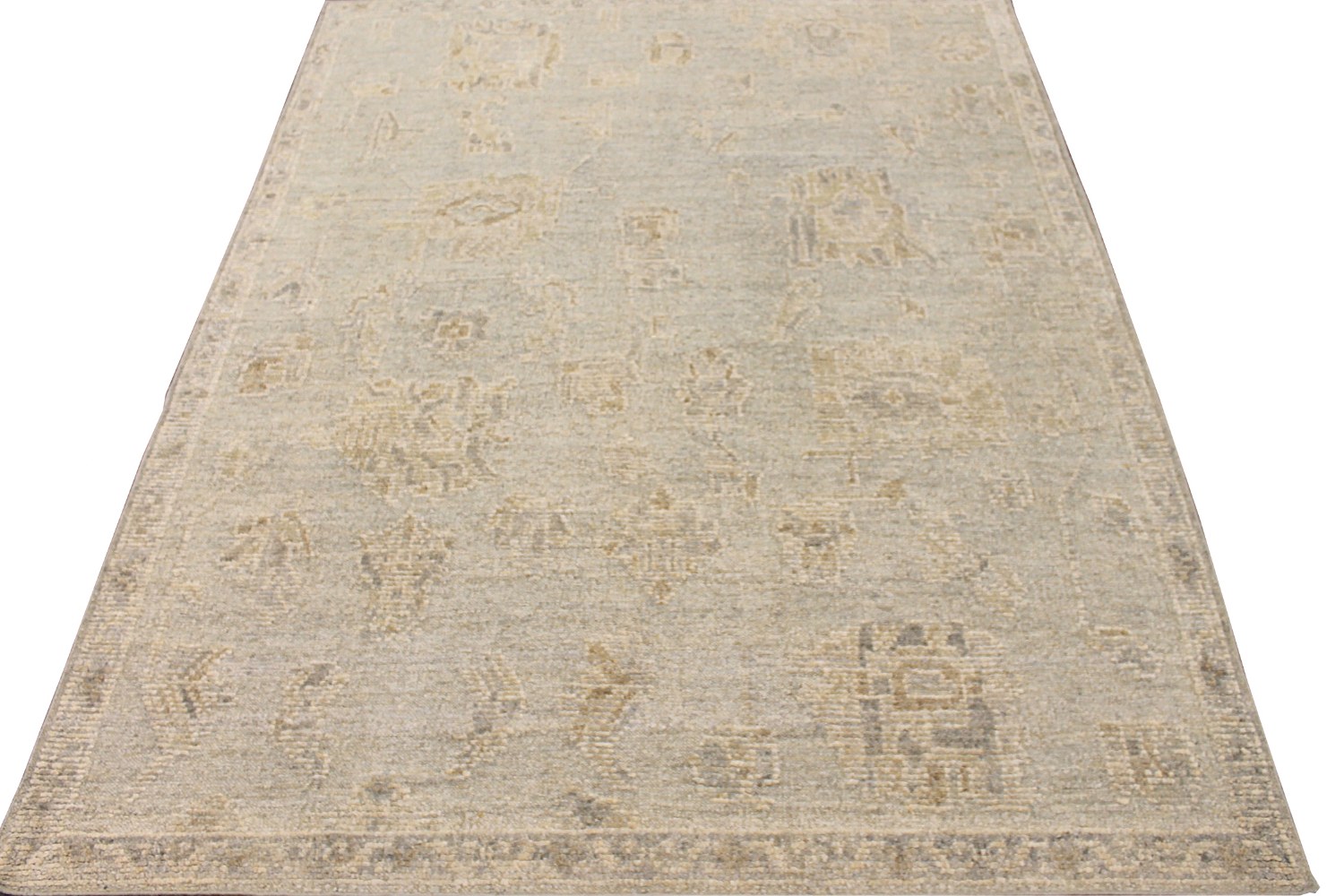 9x12 Oushak Hand Knotted Wool Area Rug - MR028642