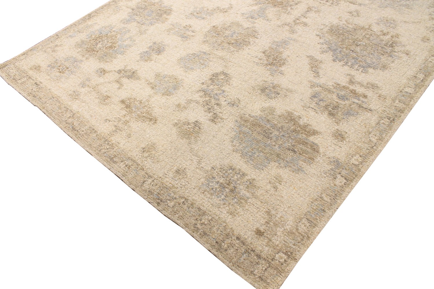 8x10 Oushak Hand Knotted Wool Area Rug - MR028645