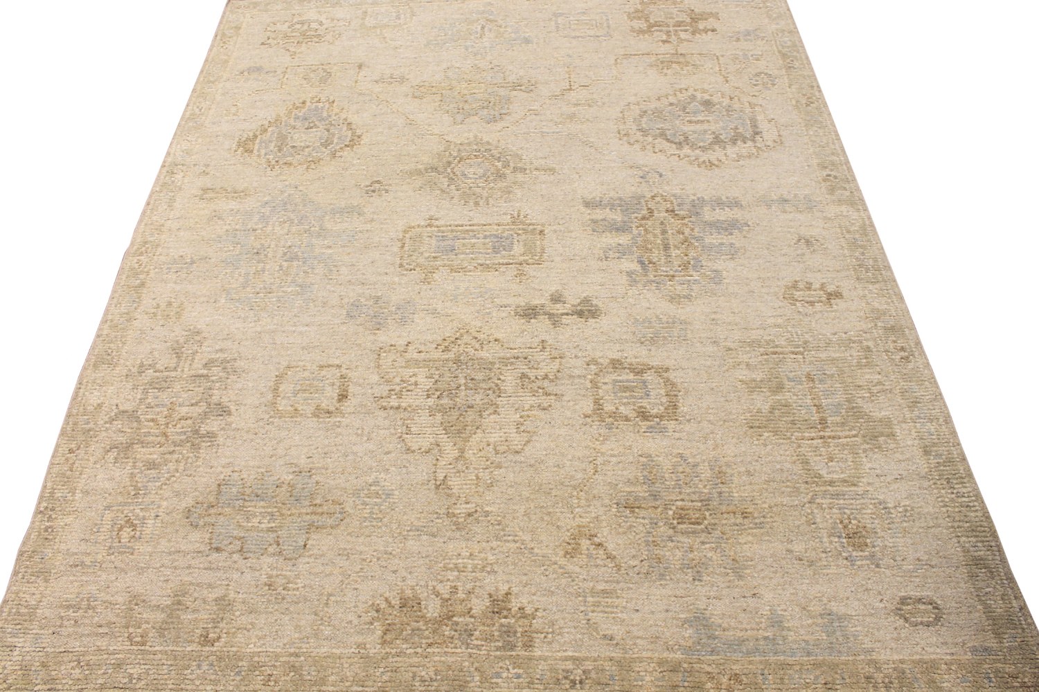 9x12 Oushak Hand Knotted Wool Area Rug - MR028649
